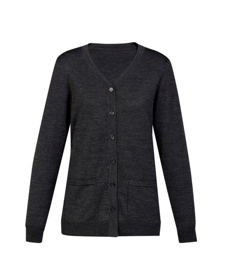 Button Front Womens Knit Cardigan