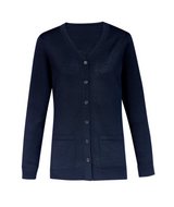 Button Front Womens Knit Cardigan