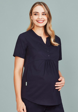 Rose Maternity Scrub Tunic