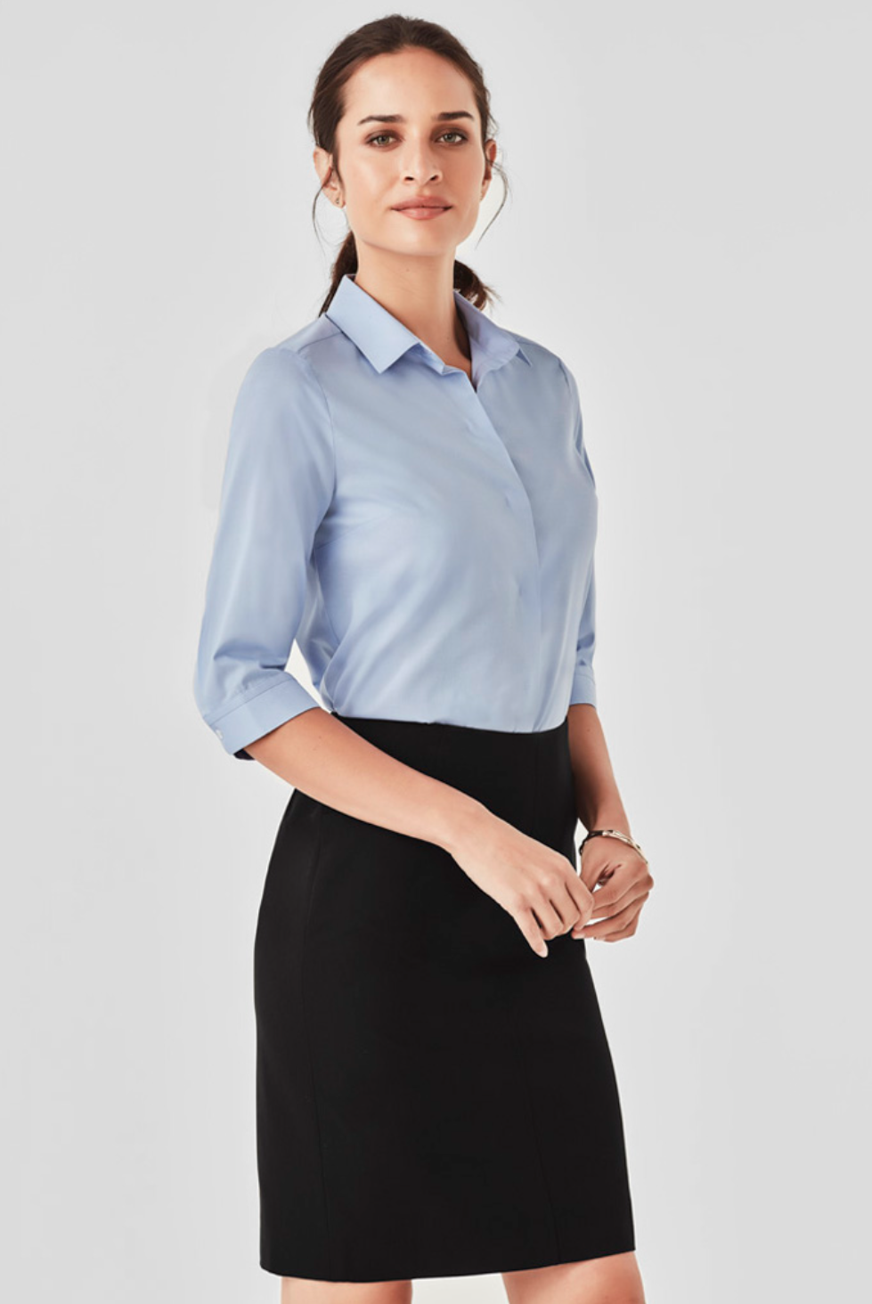 Charlie Womens 3/4 Sleeve Shirt