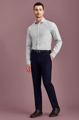 Siena Mens Slim Fit Flat Front Pant