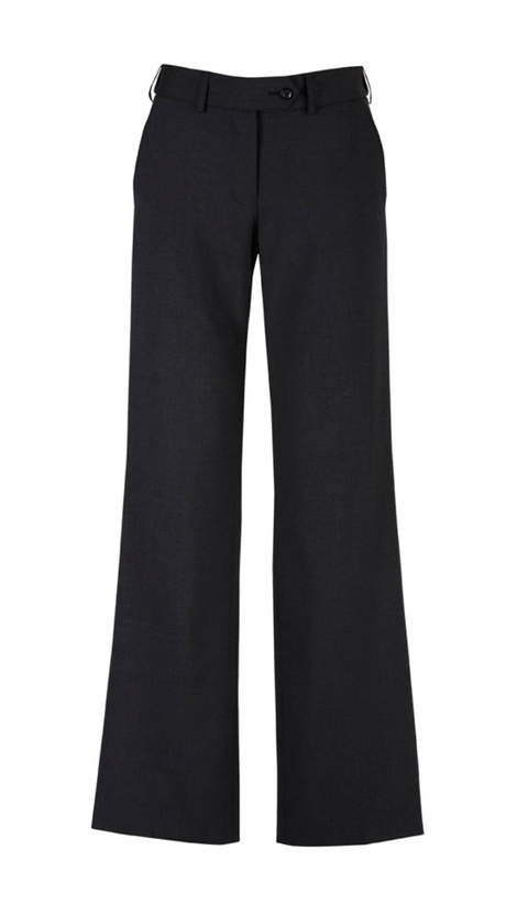 Womens Wool Stretch Adjustable Waist Pant