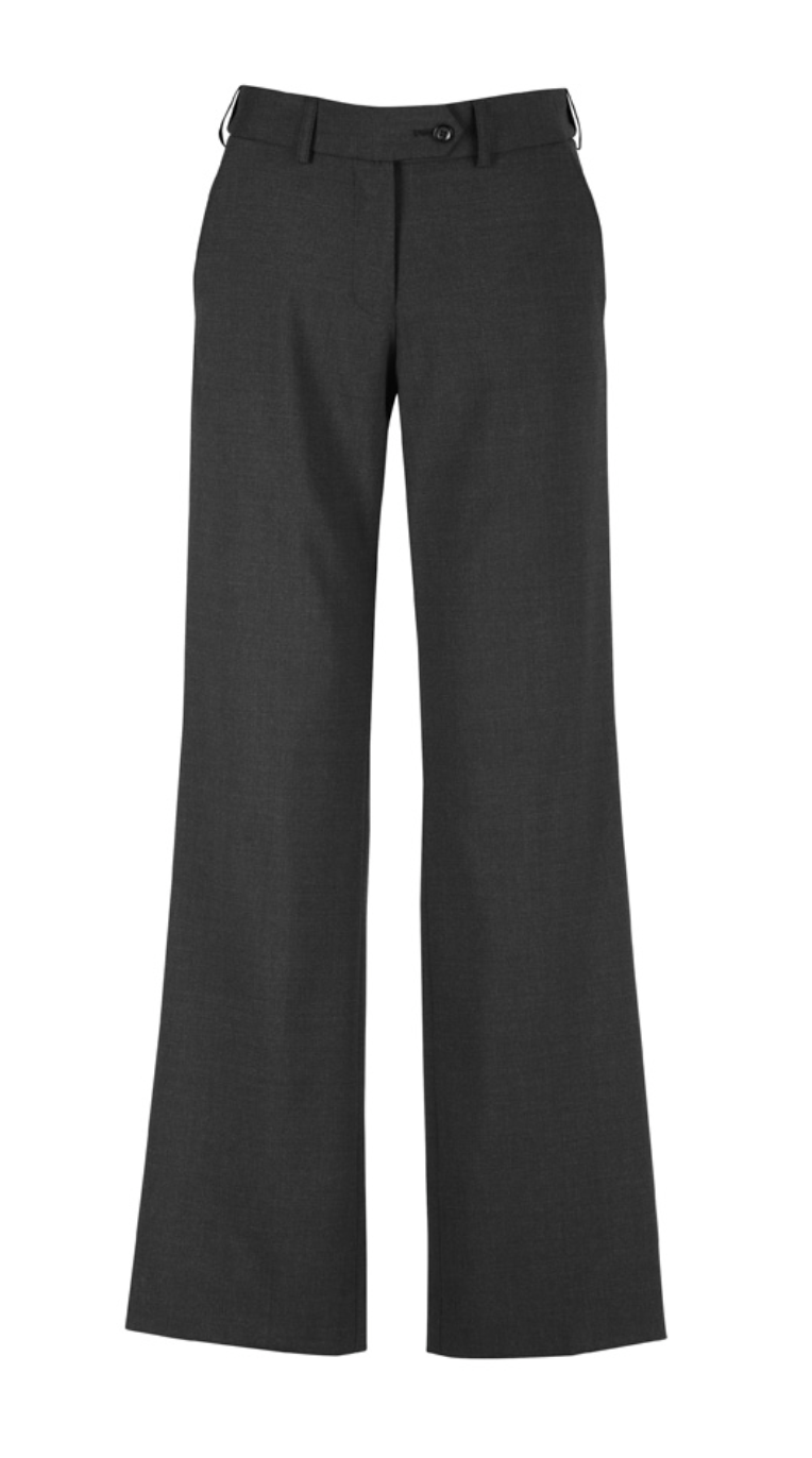 Womens Wool Stretch Adjustable Waist Pant