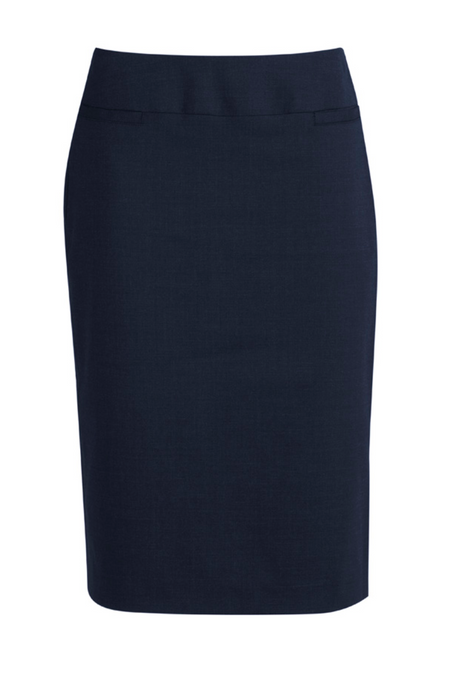 Wool Stretch Relaxed Fit Skirt