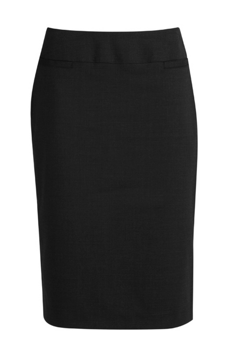 Wool Stretch Relaxed Fit Skirt