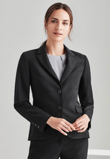 Wool Stretch Womens Mid Length Jacket