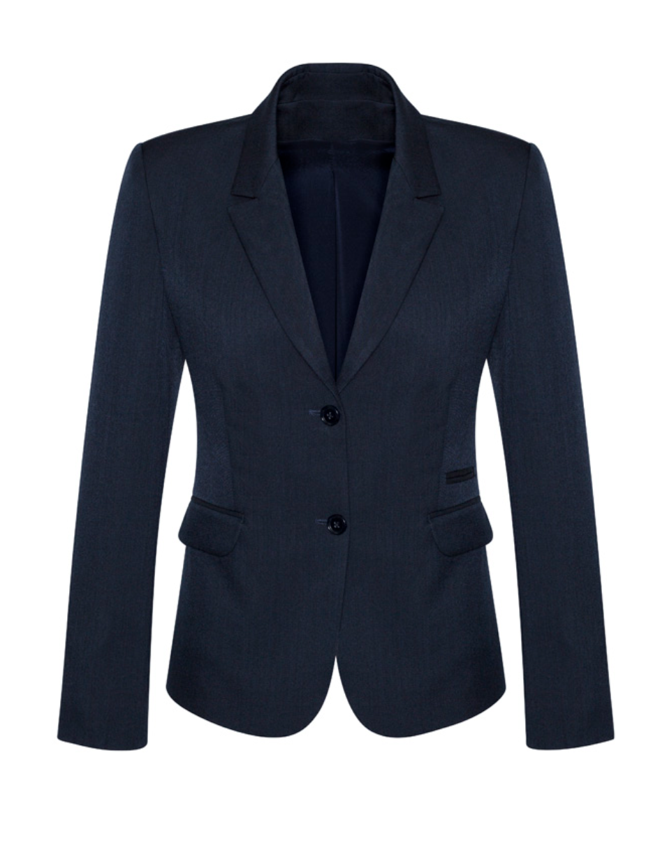 Wool Stretch Womens Mid Length Jacket