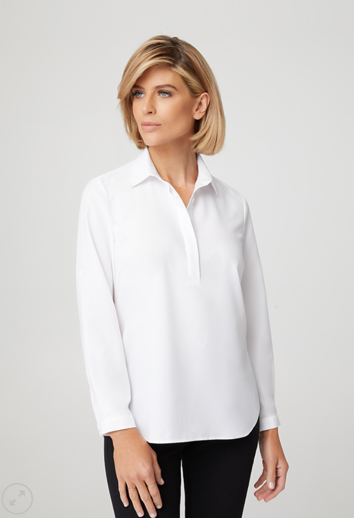 Womens Ezylin Long Sleeve Meghan Shirt