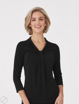 Womens Pippa Knit 3/4 Sleeve Top