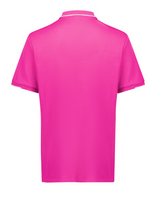 Mens Pink S/S Polo