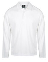 Botany Mens Long Sleeve Polo