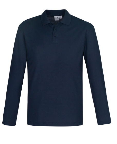 Crew Mens Long Sleeve Polo