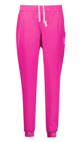 Pink Ribbon Jogger Scrub Pant Pink XXS