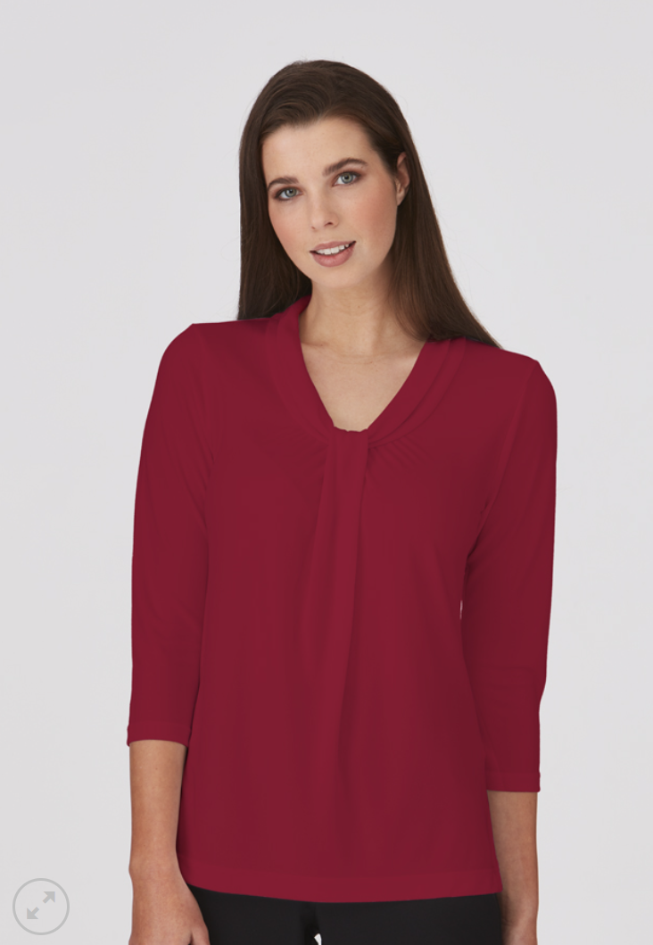 Womens Pippa Knit 3/4 Sleeve Top