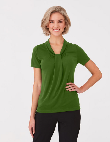 Womens Pippa Knit Short Sleeve Top