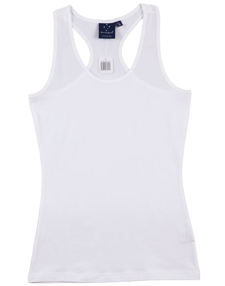 Raceback Womens Stretch Singlet