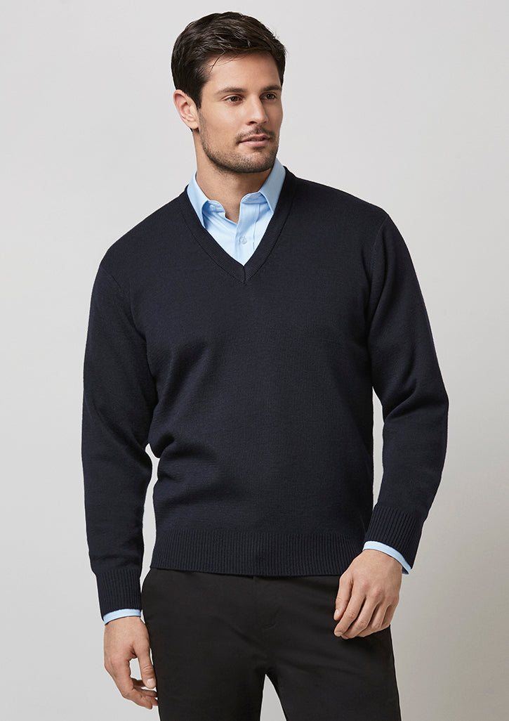 Woolmix Mens Knit Pullover